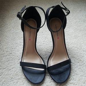Brand New Black  high Heel Sandal